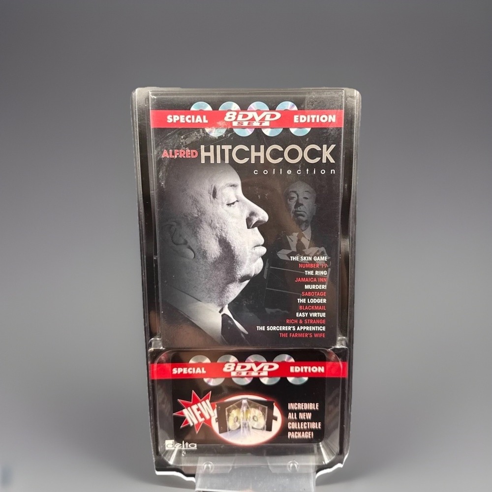 Alfred Hitchcock Collection 8 DVD Set Special Edition Brand New Factory Sealed